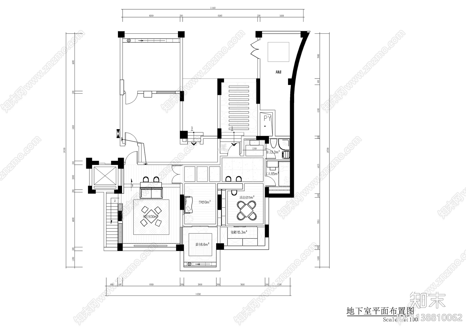 45套新中式家居别墅cad施工图下载【ID:1138810062】