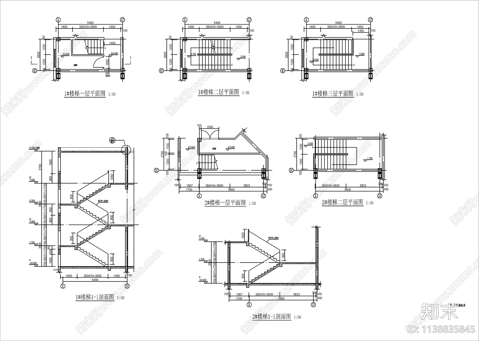 大众4S店建筑cad施工图下载【ID:1138835845】