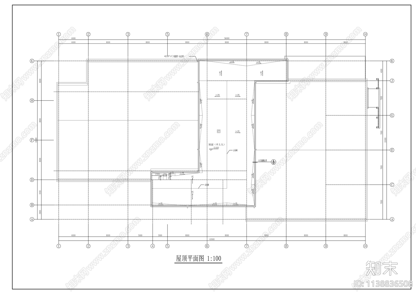 雪佛兰4S店建筑和装修cad施工图下载【ID:1138836508】