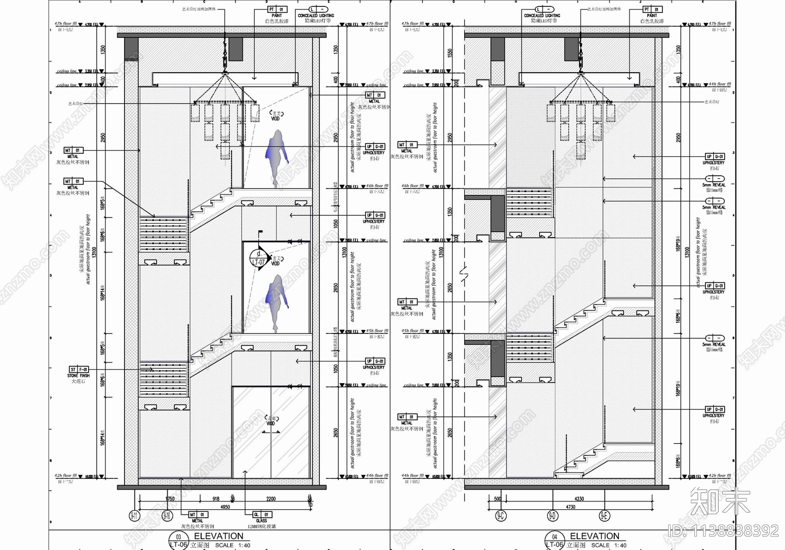 集团办公室施工图下载【ID:1138838392】