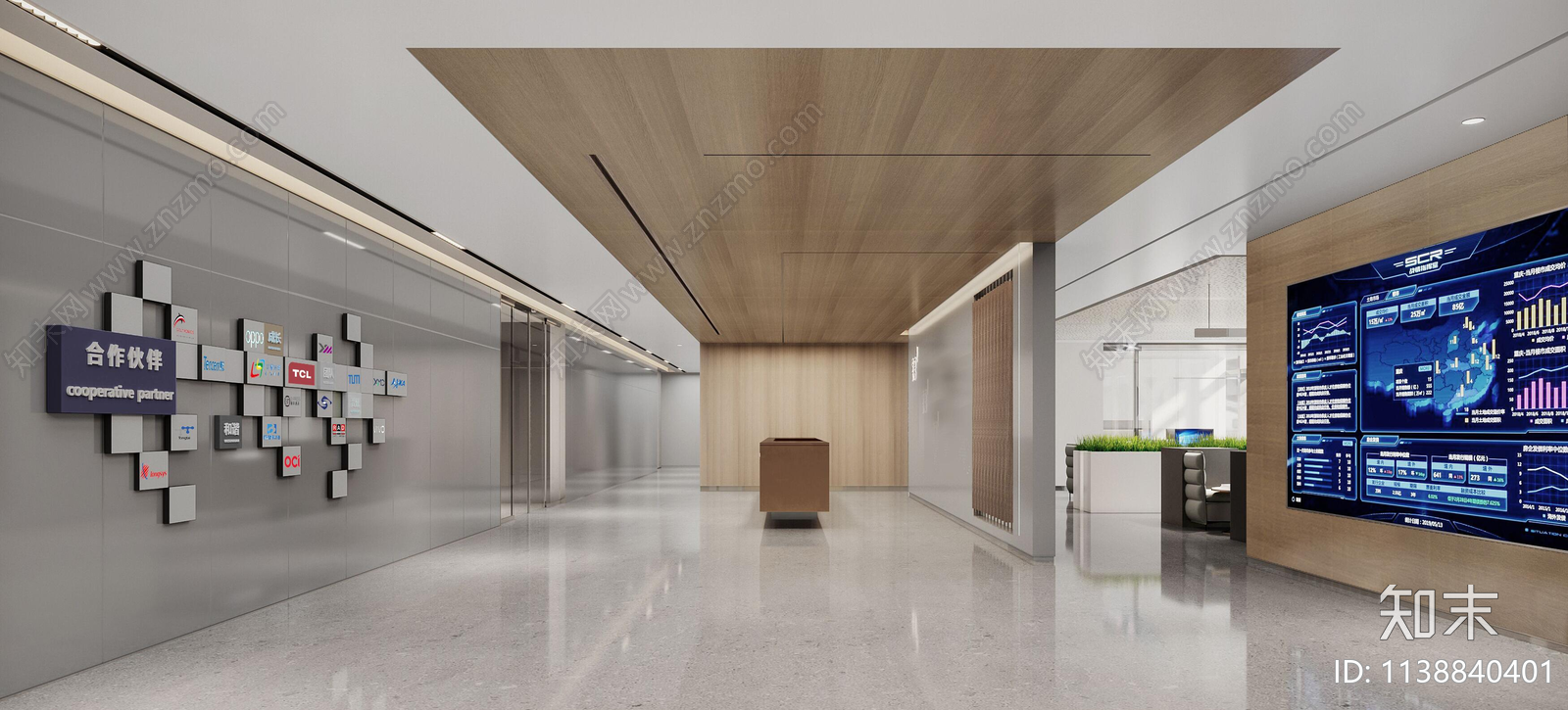 办公室平面图施工图下载【ID:1138840401】