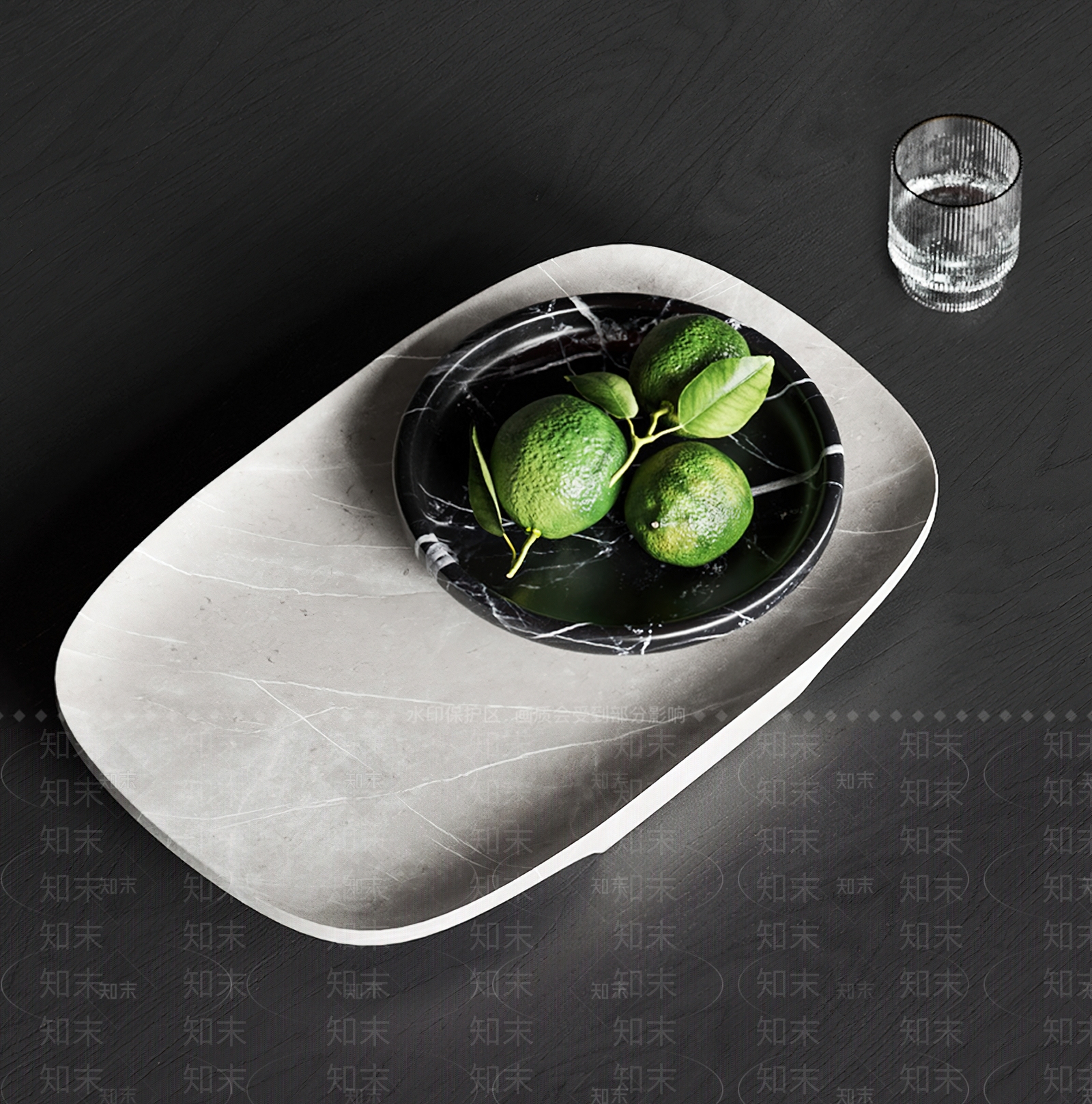 水果果盘3D模型下载【ID:1138841566】