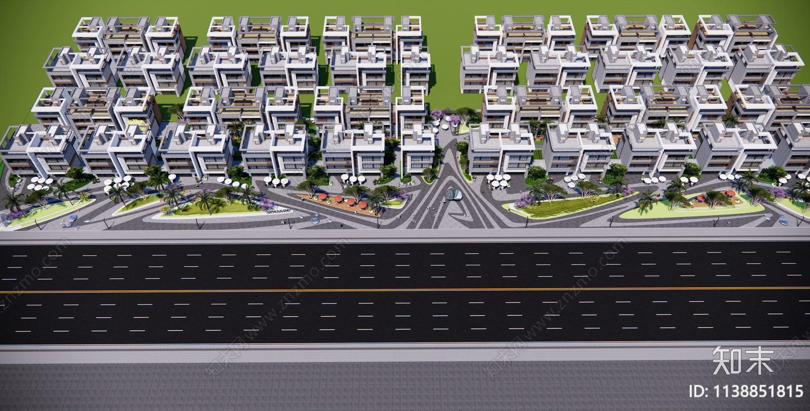 商业街景观施工图下载【ID:1138851815】