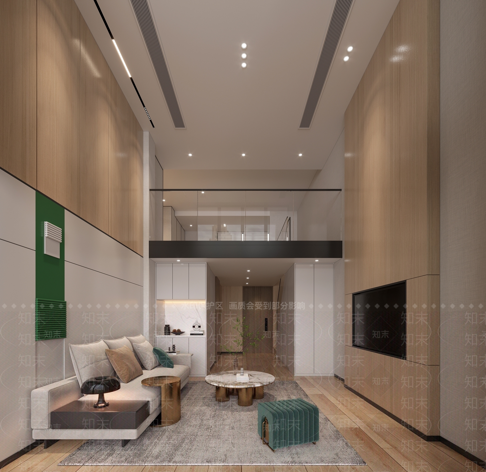 现代单身公寓3D模型下载【ID:1138859302】