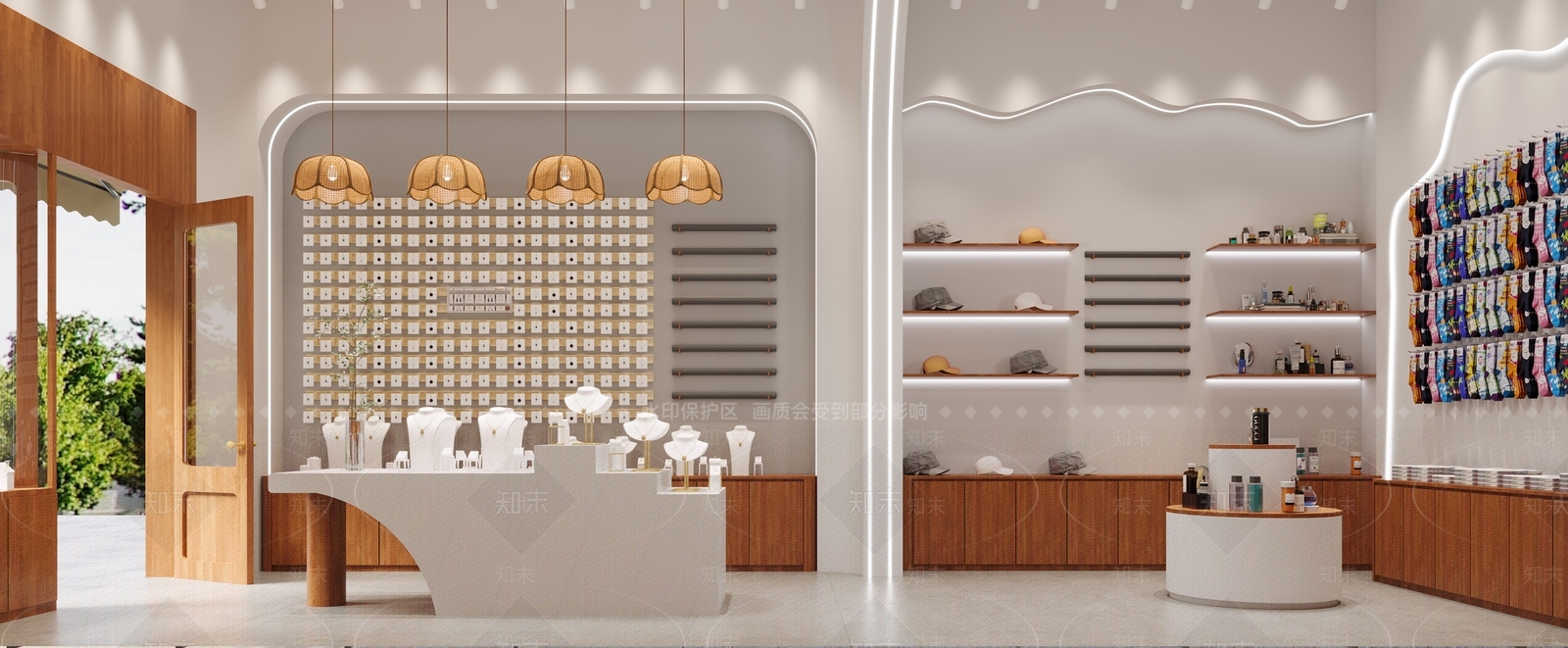 现代珠宝店3D模型下载【ID:1138870692】