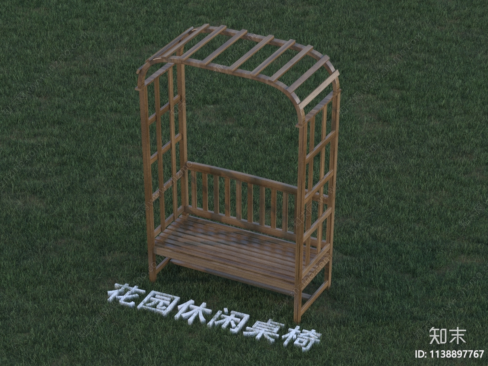 现代户外椅3D模型下载【ID:1138897767】