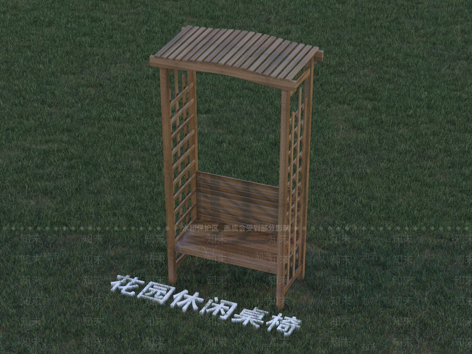 现代户外椅3D模型下载【ID:1138899443】