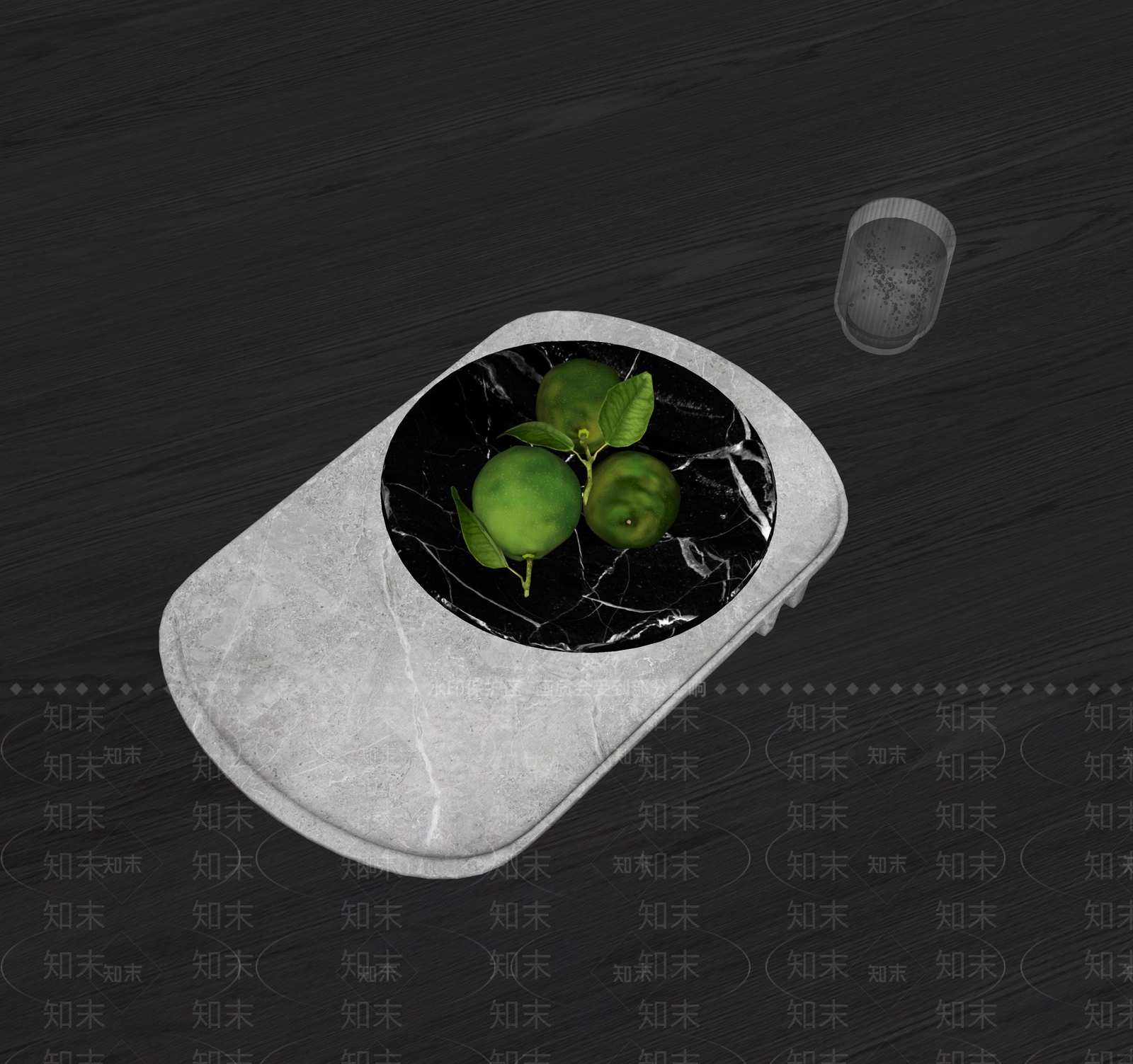 现代水果果盘SU模型下载【ID:1138906206】