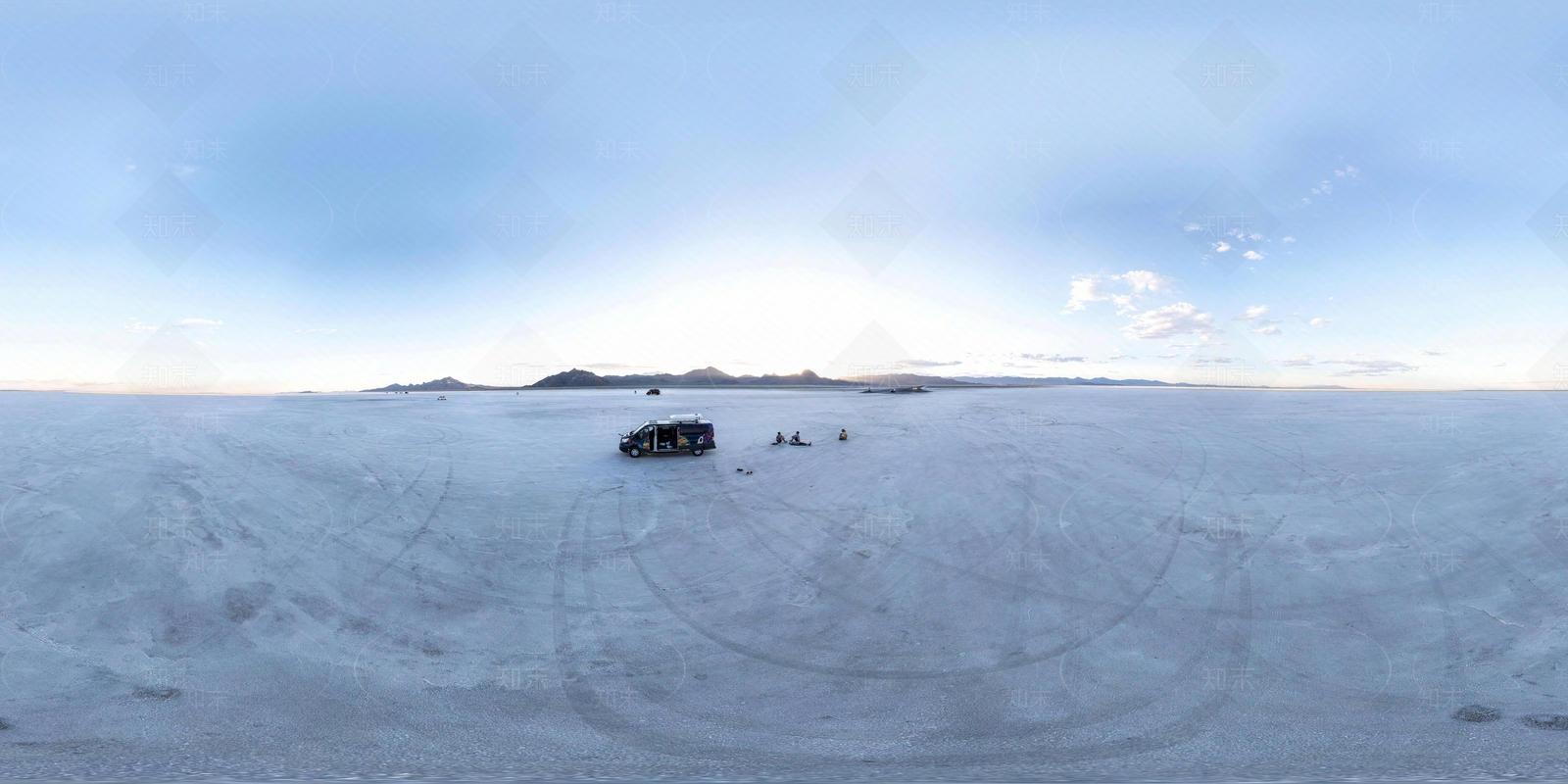 HDR苍茫大地天空全景贴图下载【ID:1138912637】