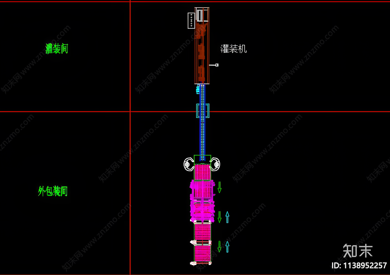 流体生产设备cad施工图下载【ID:1138952257】