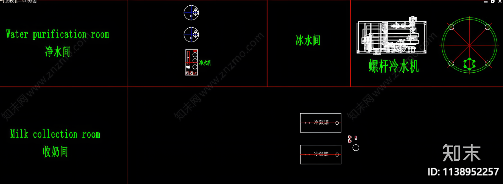 流体生产设备cad施工图下载【ID:1138952257】