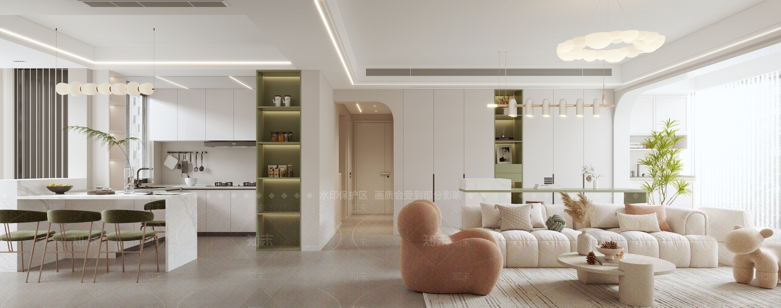 现代玄关3D模型下载【ID:1221849424】