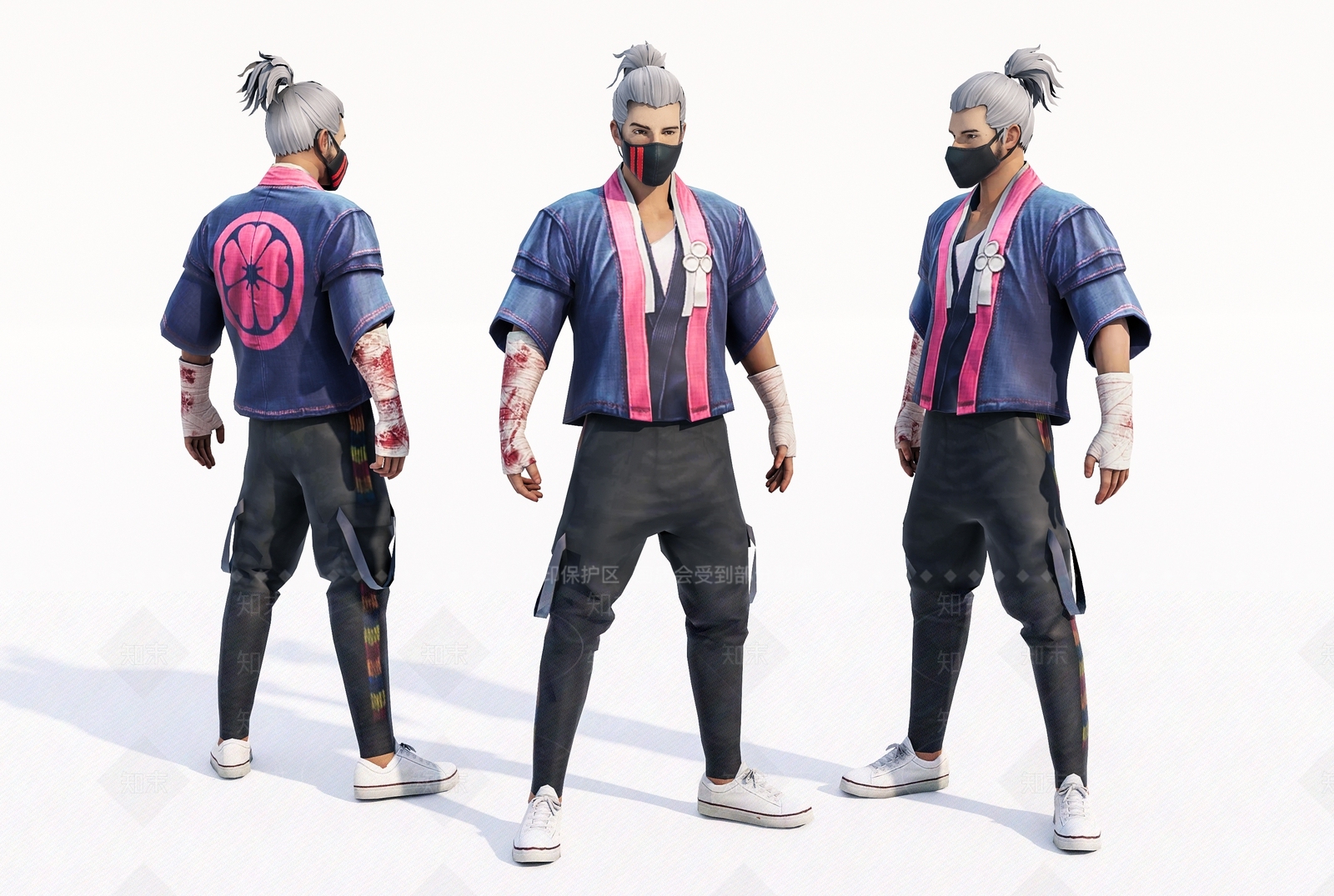 练武的男人SU模型下载【ID:1139008465】
