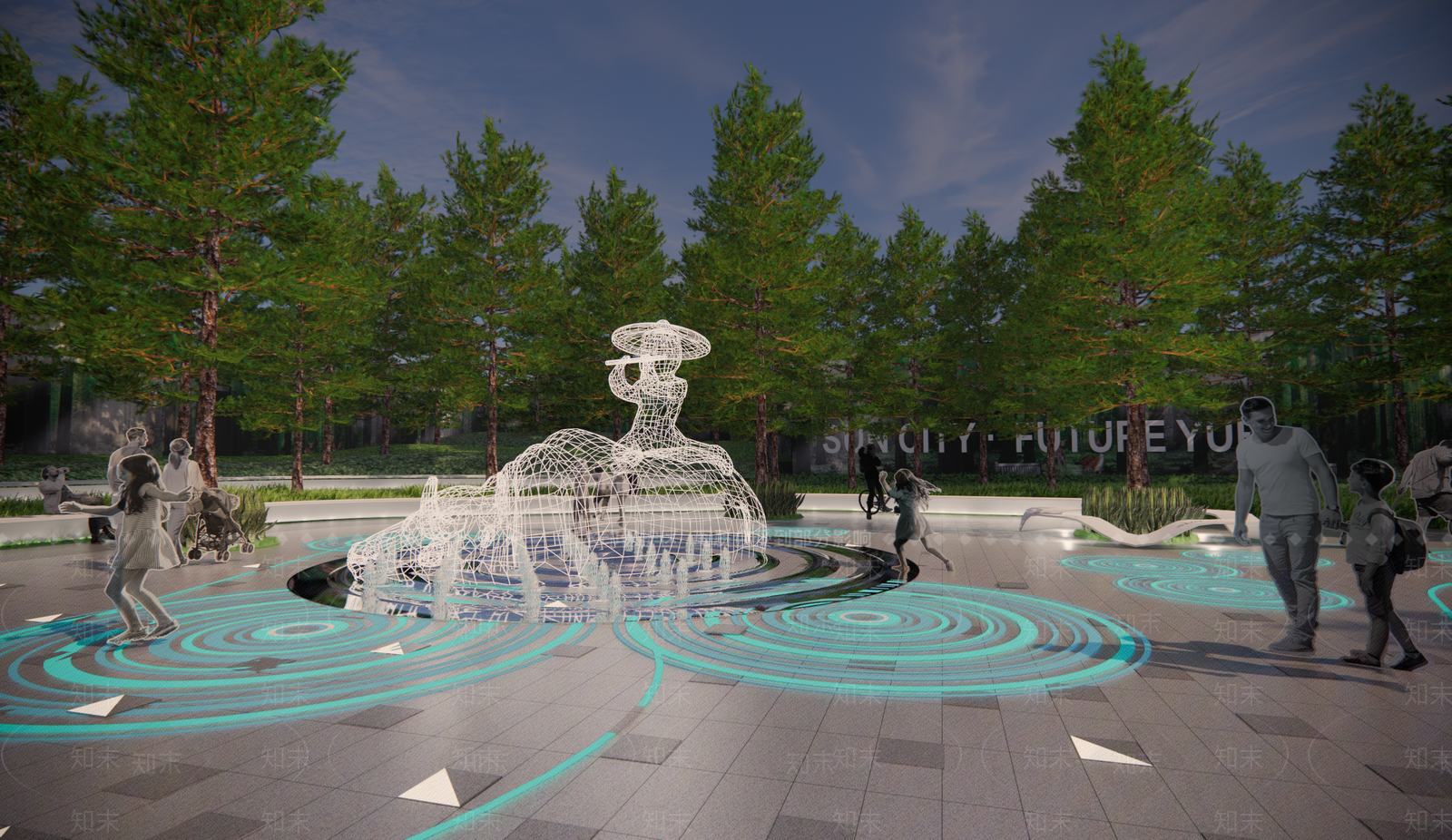 现代水牛构架SU模型下载【ID:1139008971】