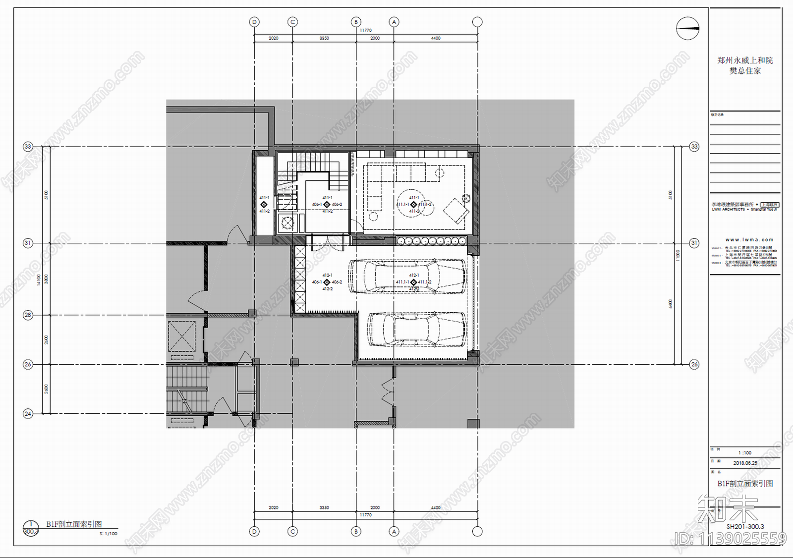 别墅豪宅cad施工图下载【ID:1139025559】