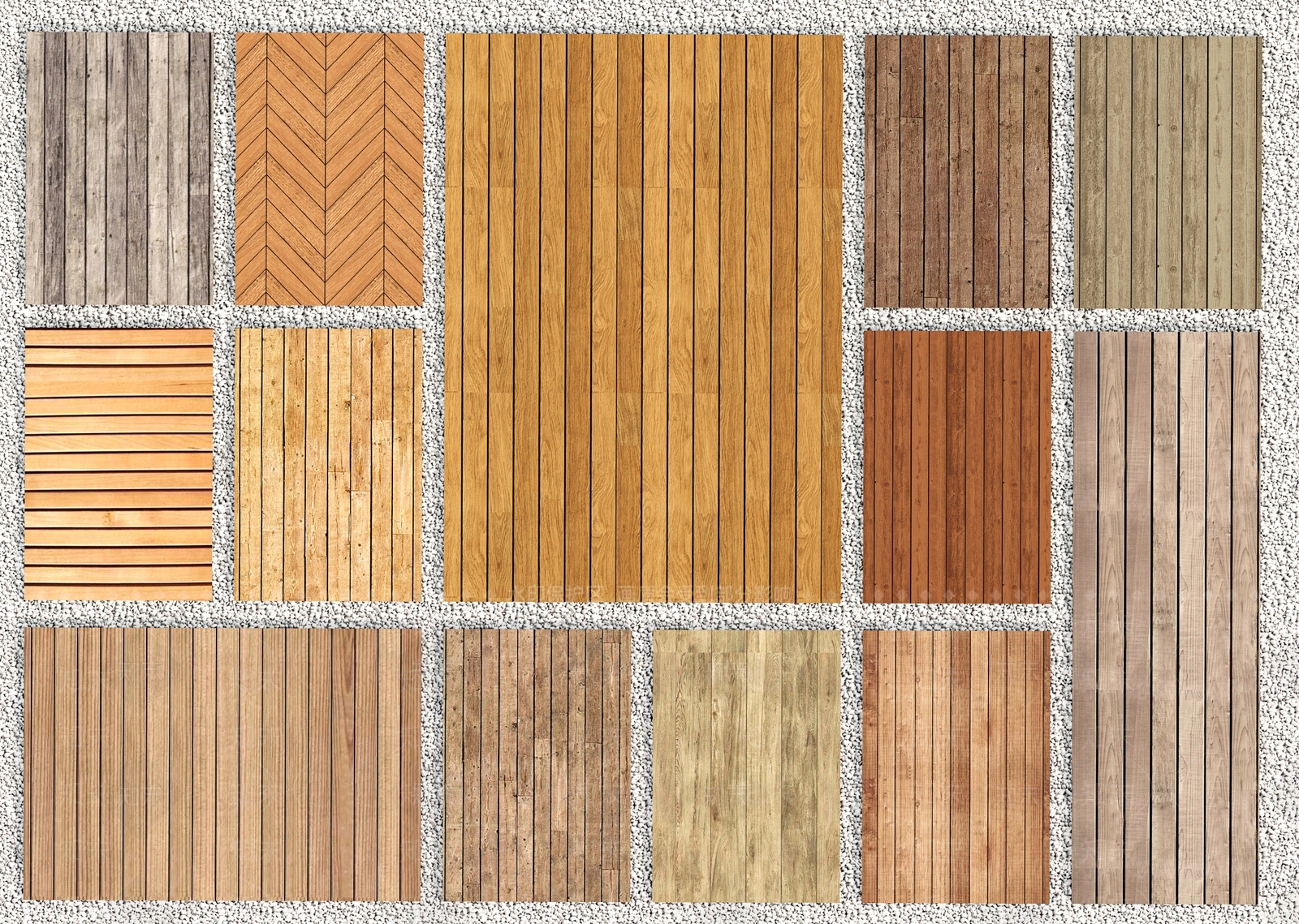 2D现代防腐木地板SU模型下载【ID:1139047192】