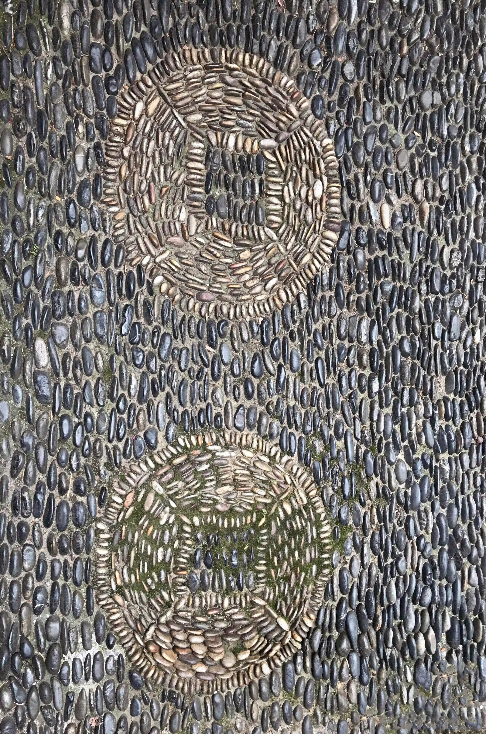 中式鹅卵石拼花地面贴图下载【ID:1139049313】