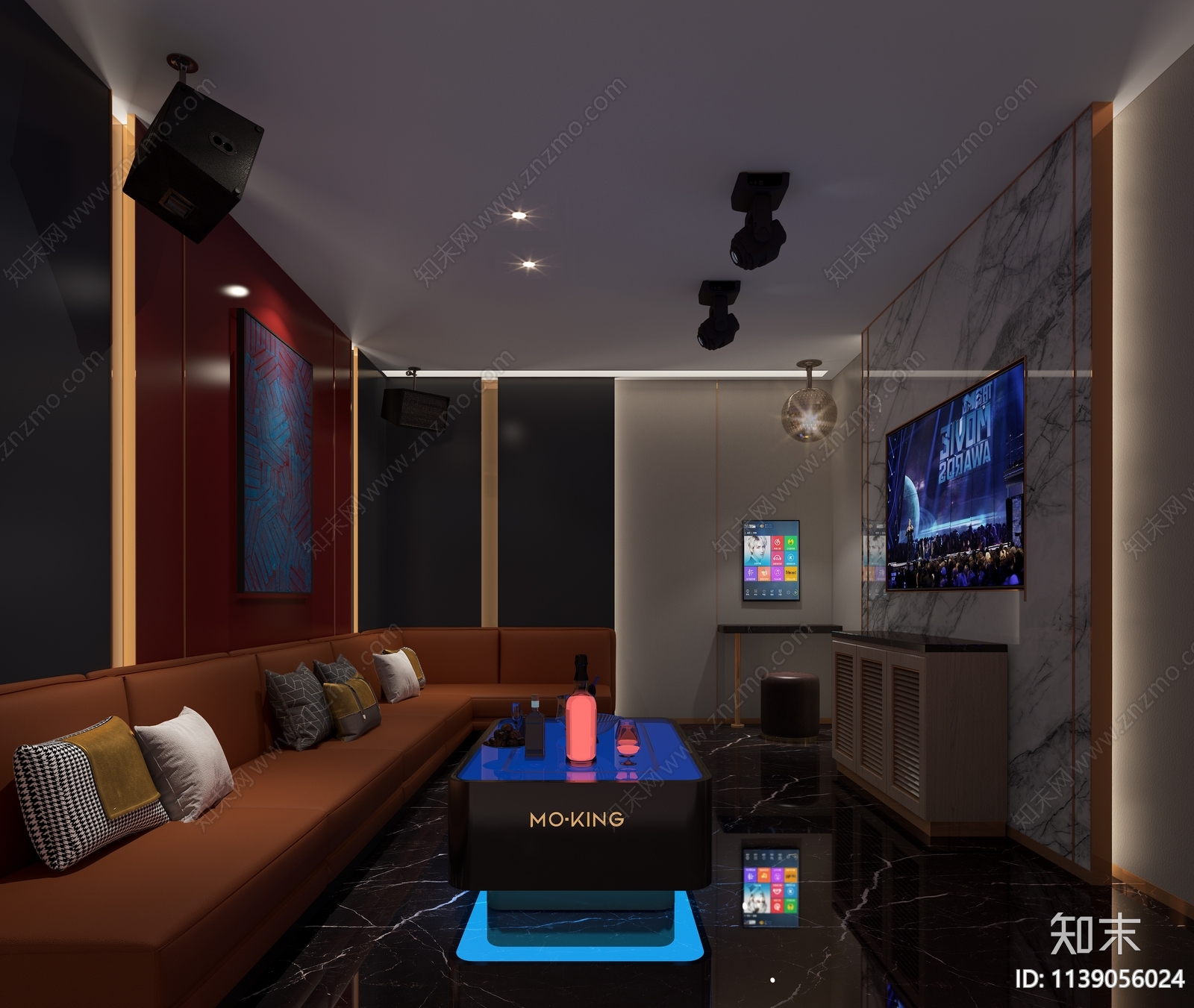 现代酒吧3D模型下载【ID:1139056024】