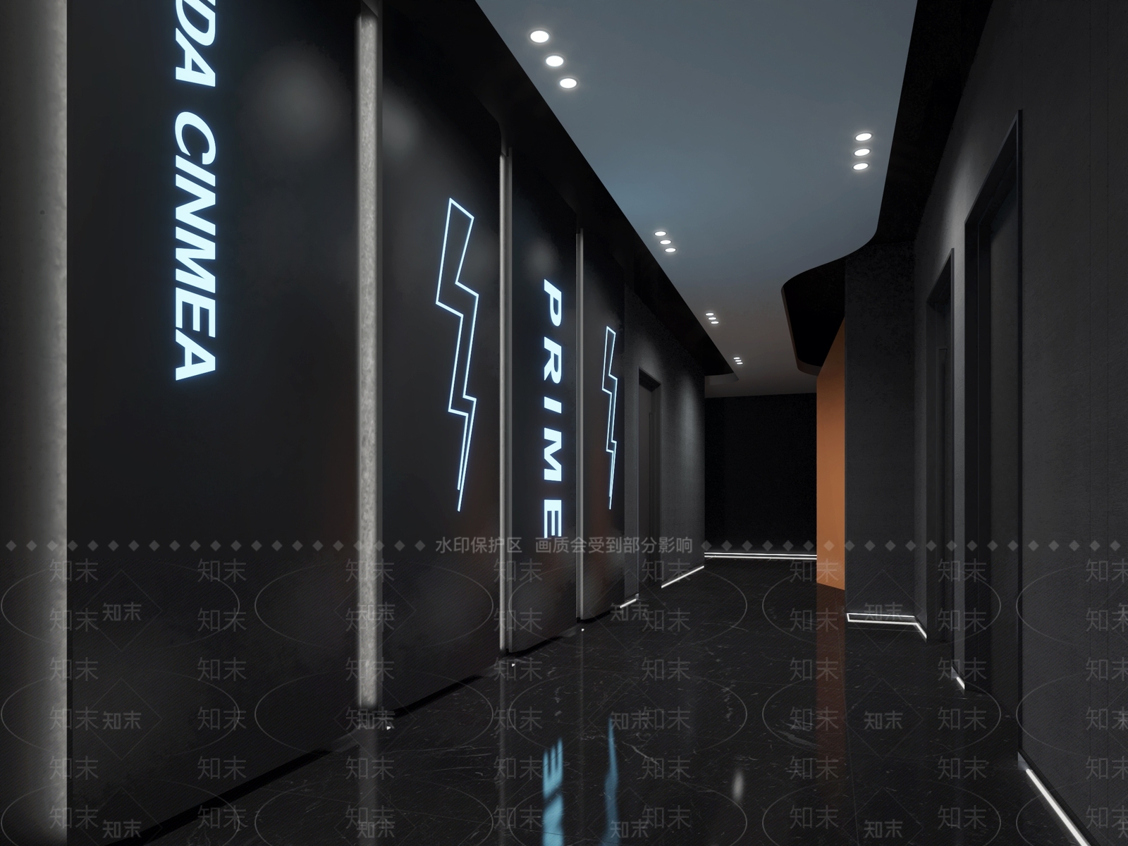 现代电影院3D模型下载【ID:1139066565】