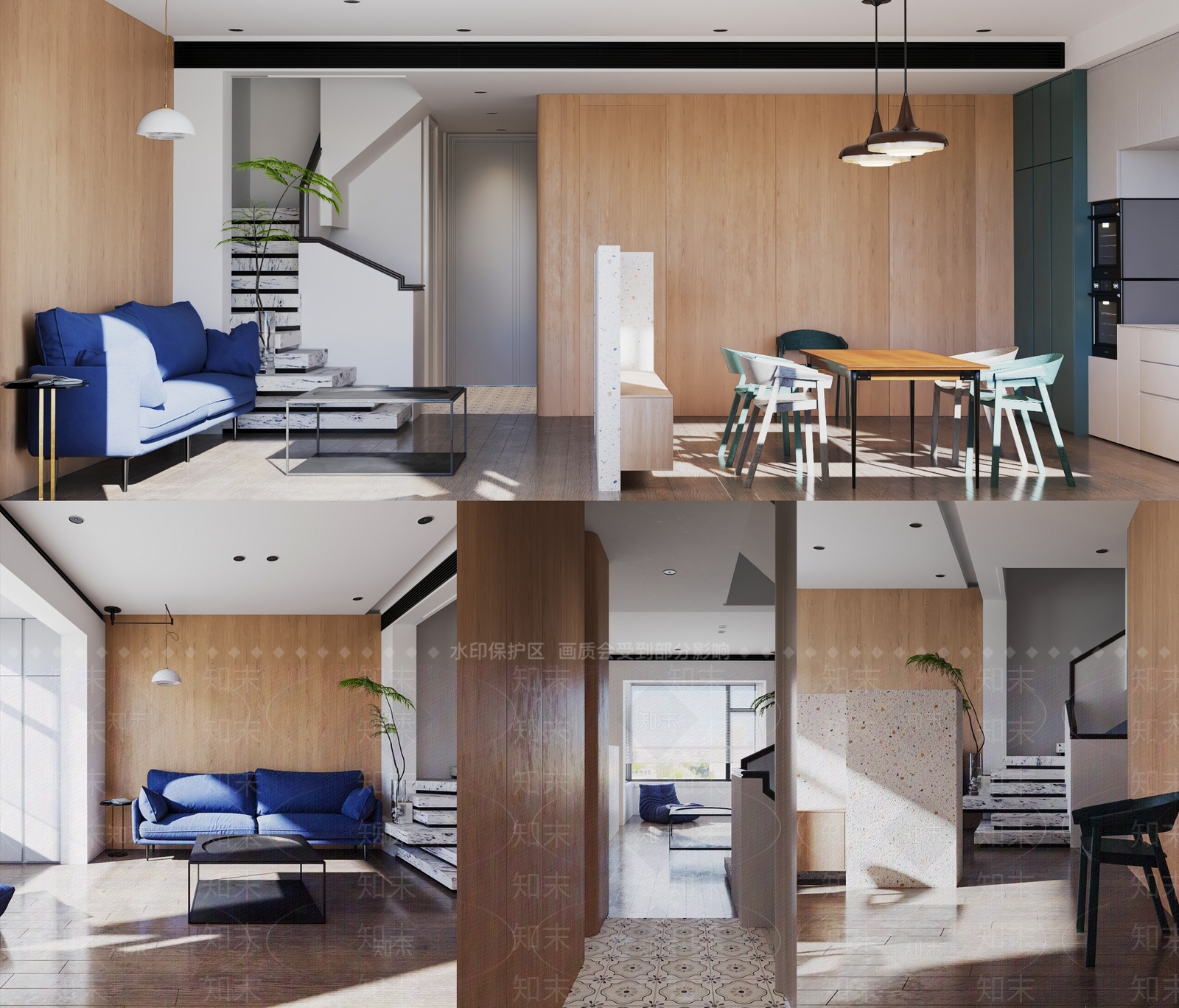 现代公寓3D模型下载【ID:1139072490】