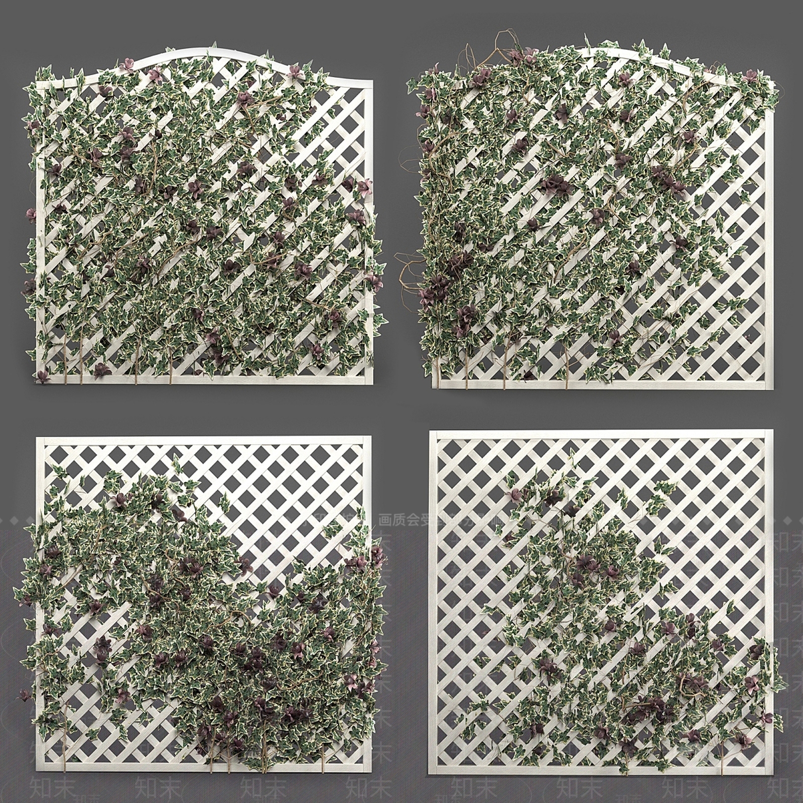 常春藤栅栏3D模型下载【ID:1139076629】