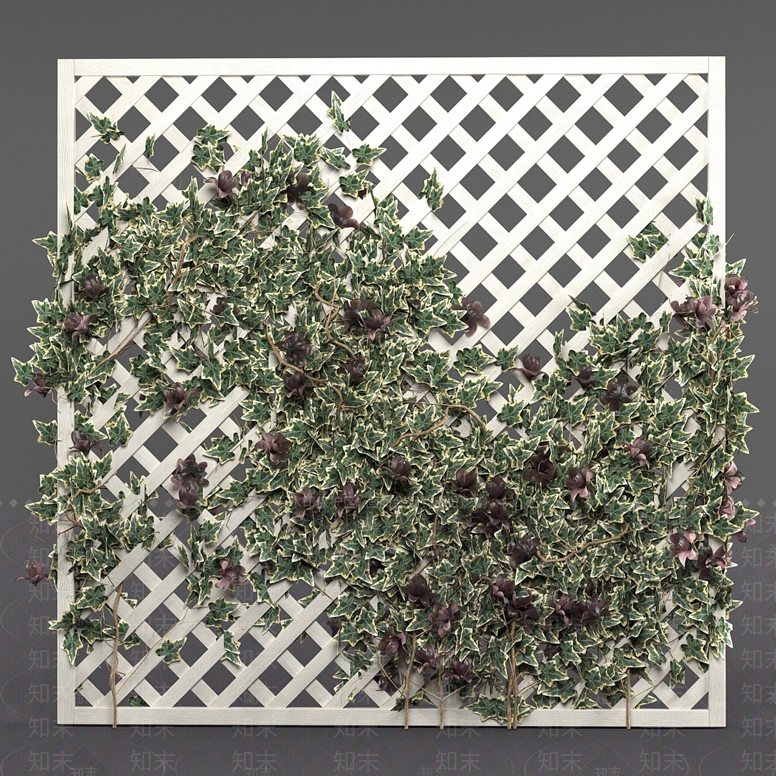 常春藤栅栏3D模型下载【ID:1139076629】