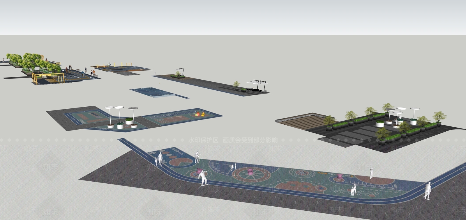 现代消防登高面SU模型下载【ID:1139115693】