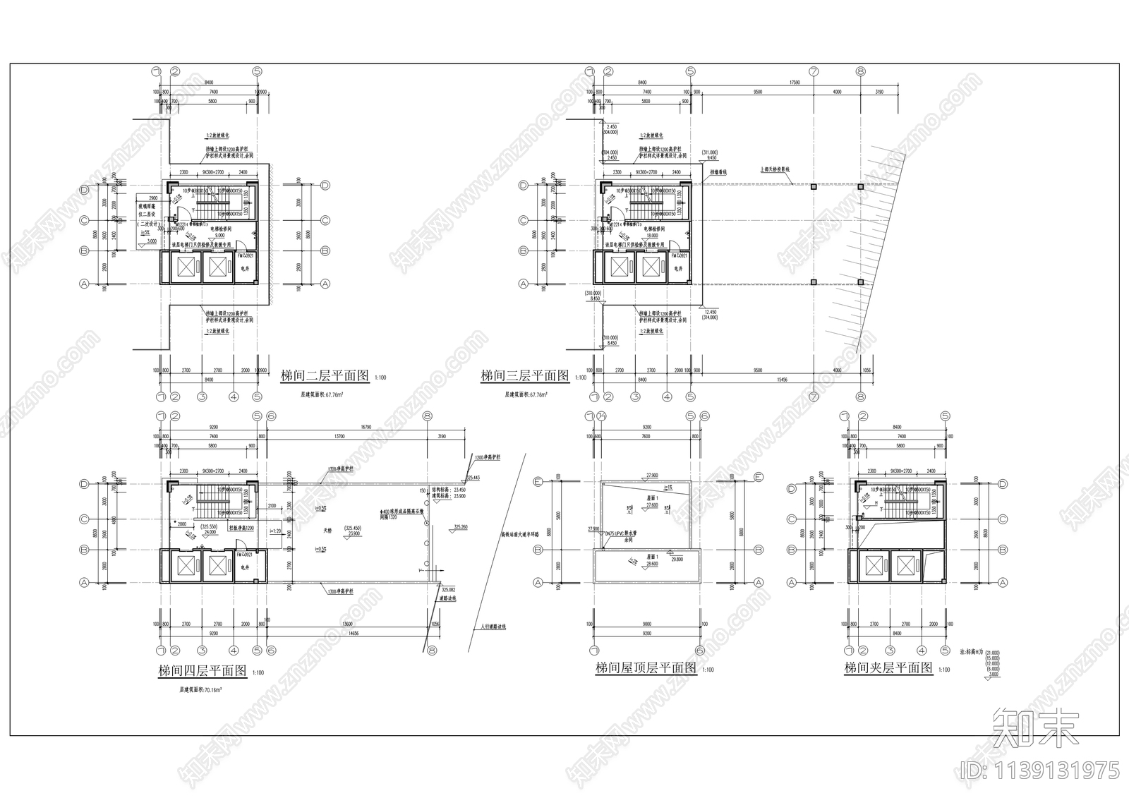 高铁片区半环路大梯道工程cad施工图下载【ID:1139131975】