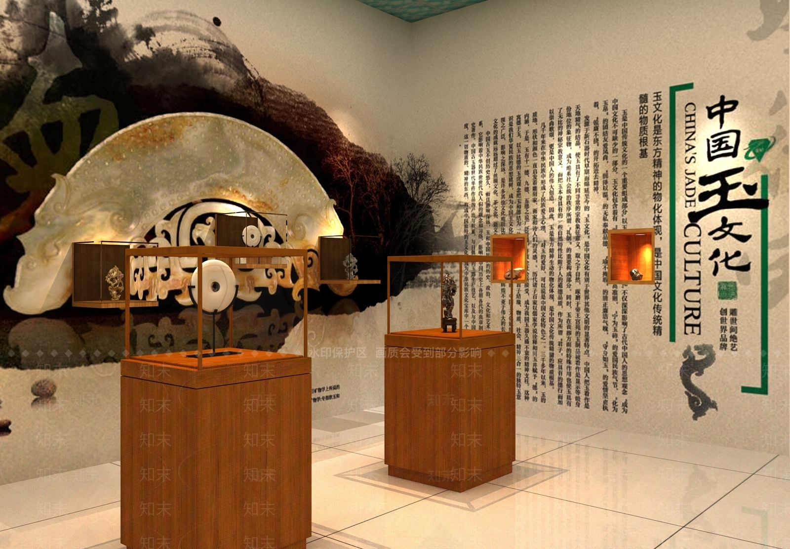 新中式家具展厅3D模型下载【ID:1139152117】