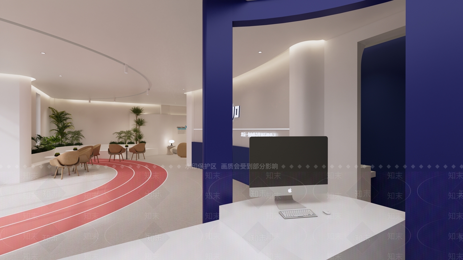 现代休闲区SU模型下载【ID:1139343989】