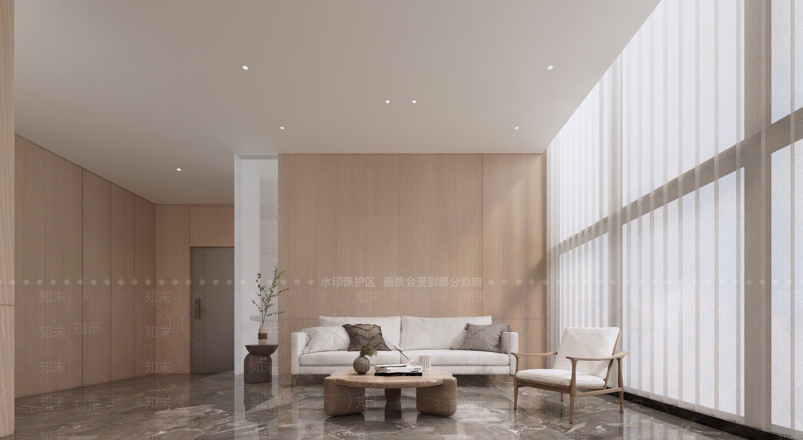 现代休息区SU模型下载【ID:1139181264】