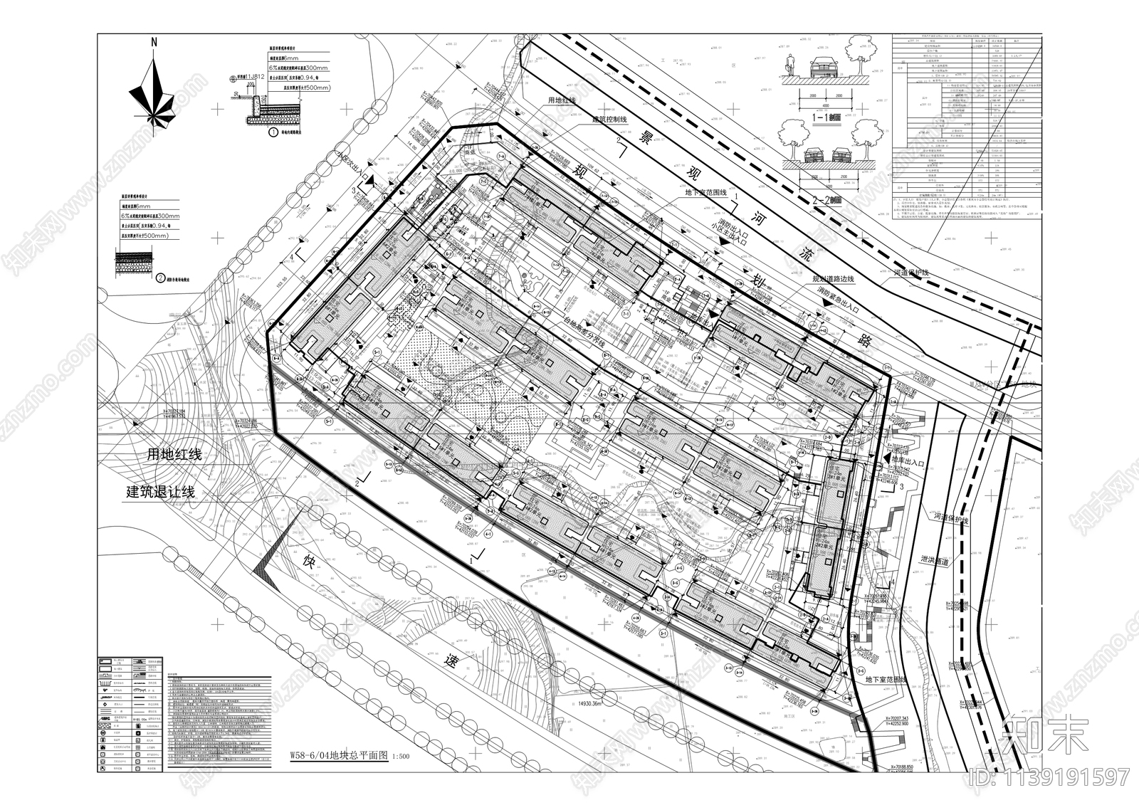 重庆住宅区建筑cad施工图下载【ID:1139191597】