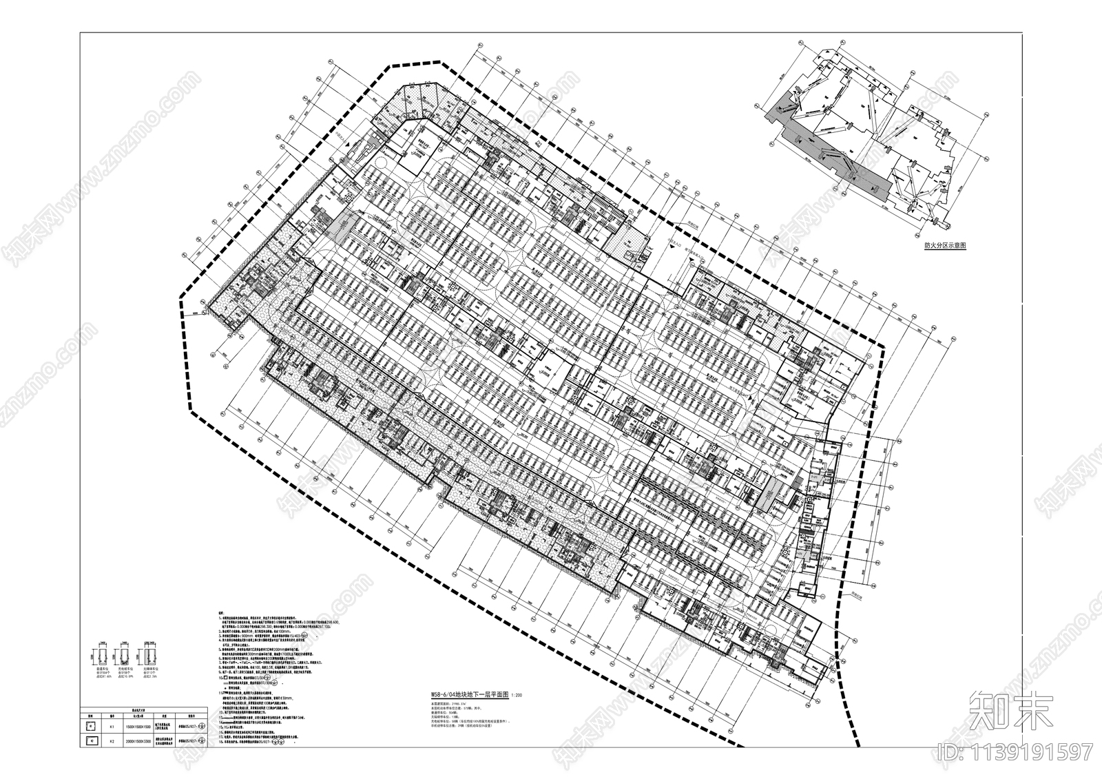 重庆住宅区建筑cad施工图下载【ID:1139191597】