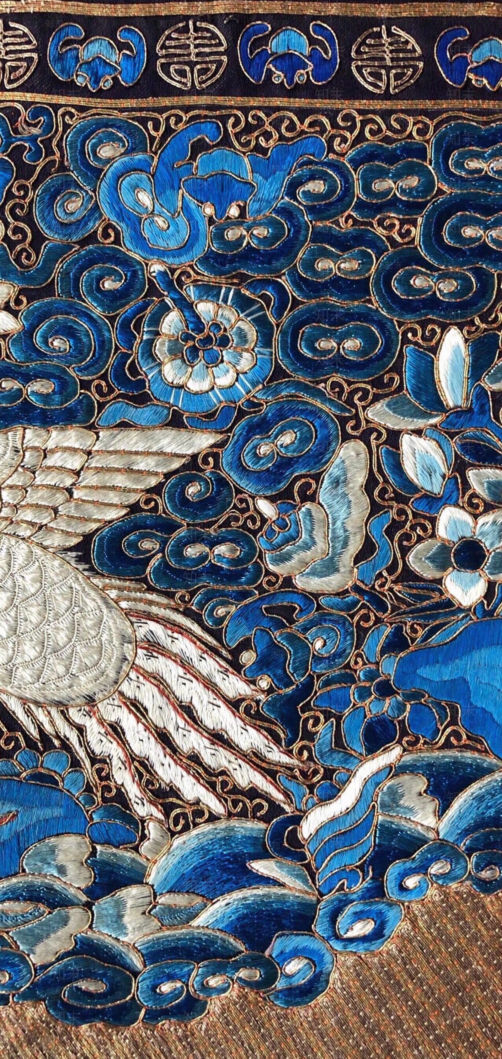 中式传统刺绣图案贴图下载【ID:1139199418】