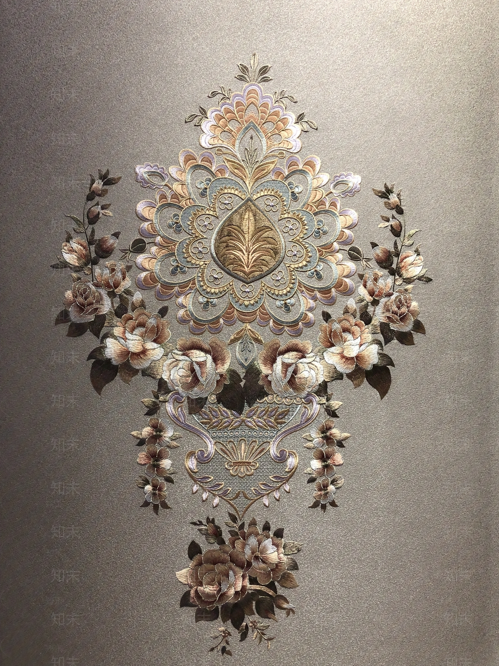 中式传统刺绣图案贴图下载【ID:1139201223】