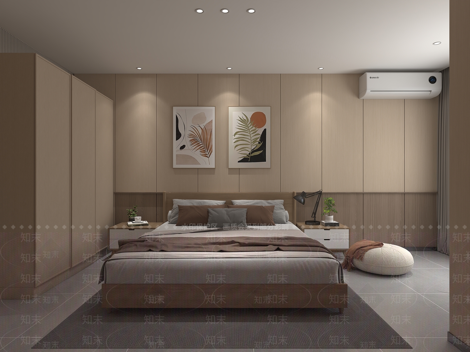 现代单身公寓3D模型下载【ID:1139203138】