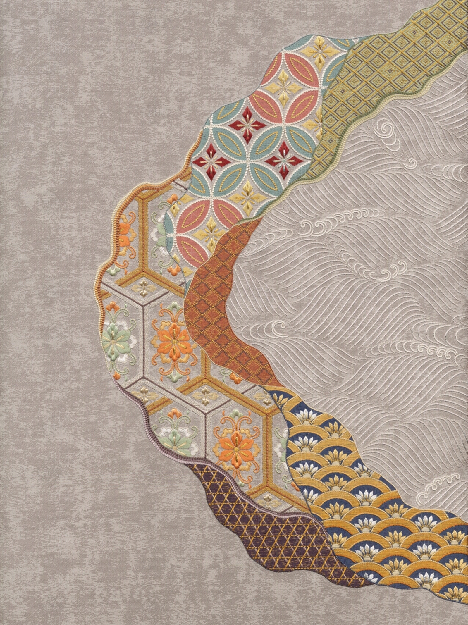 中式传统刺绣图案贴图下载【ID:1139203478】