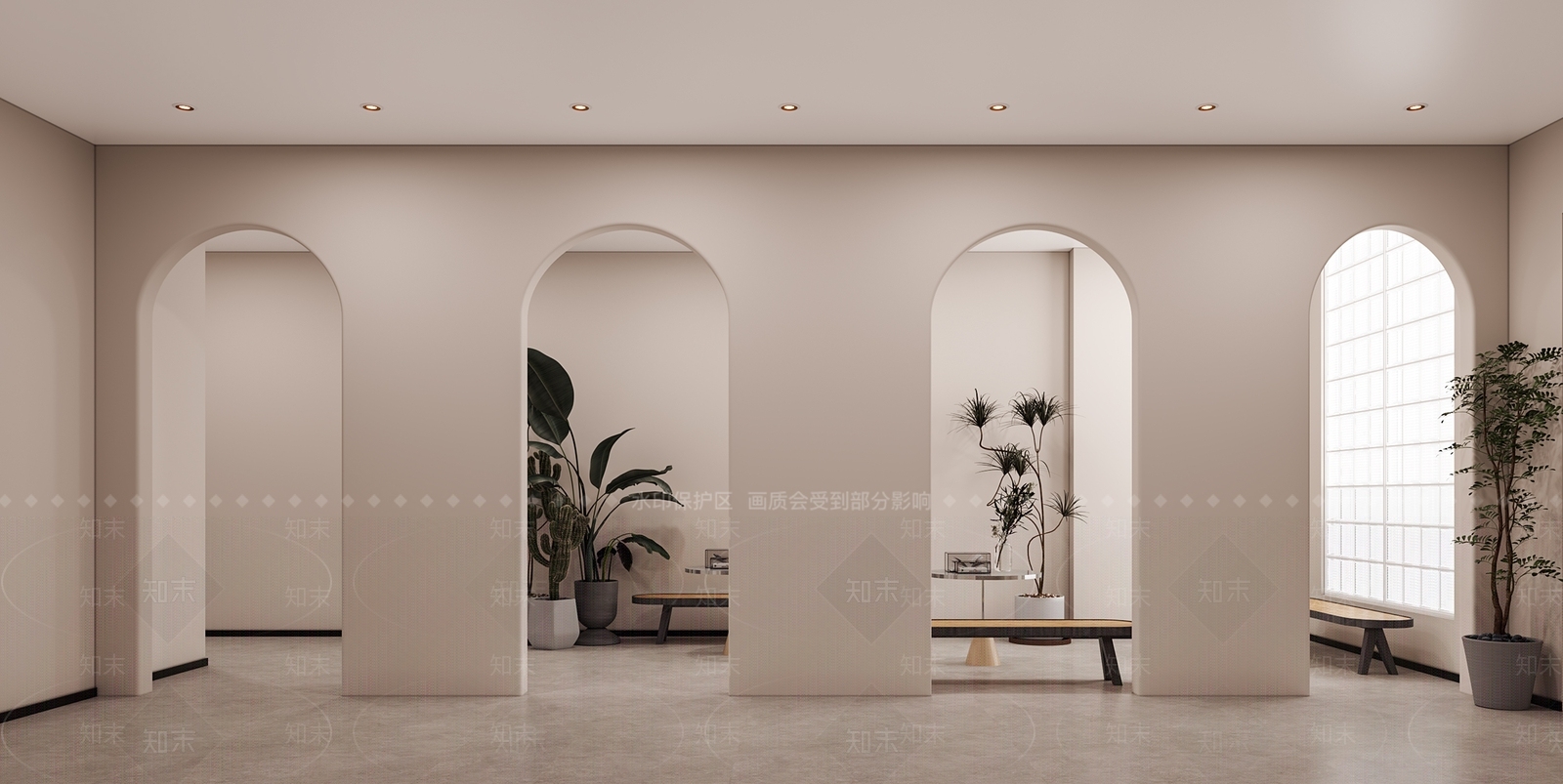 现代休息区3D模型下载【ID:1139208443】