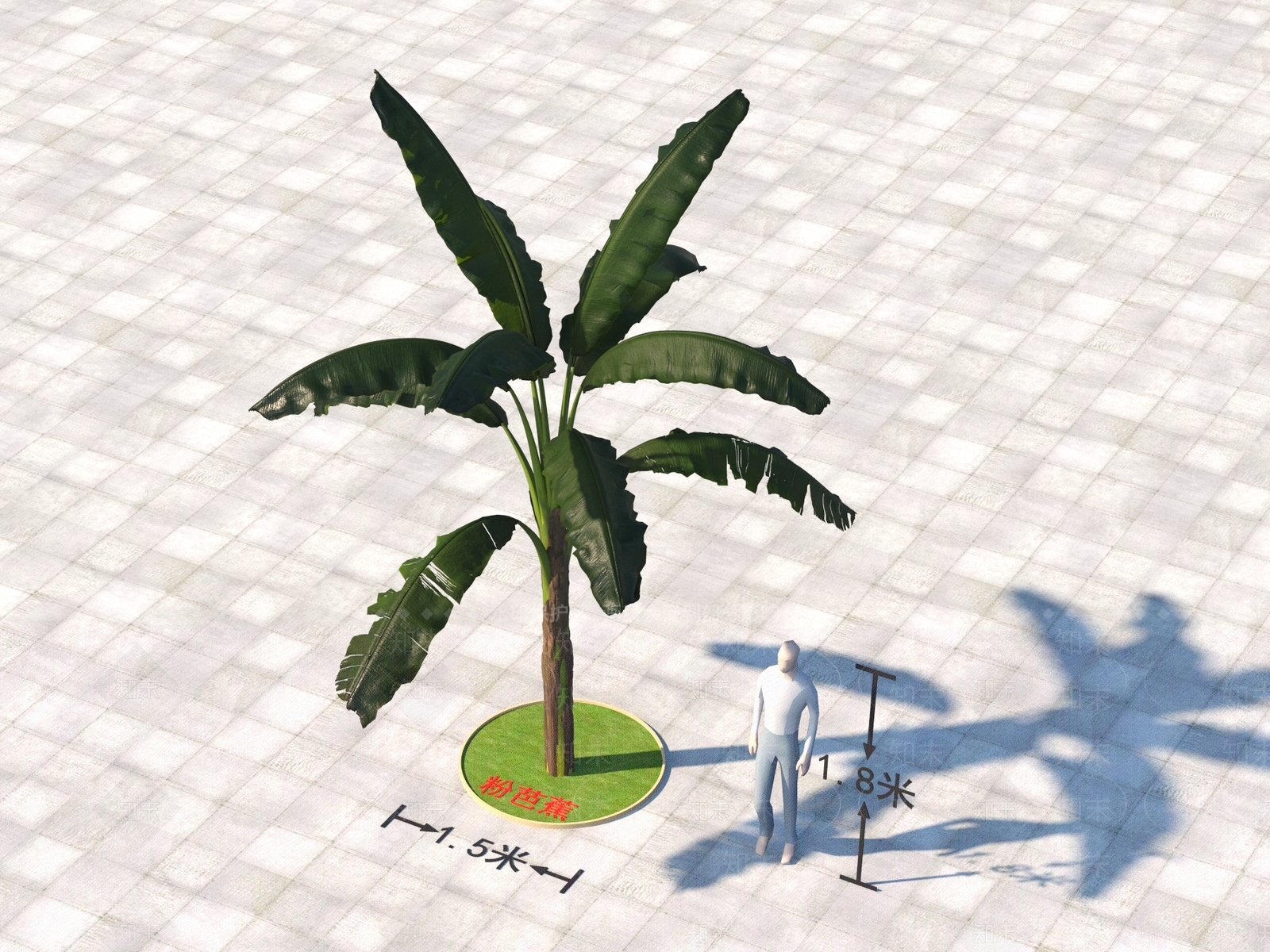 乔木3D模型下载【ID:1139216410】