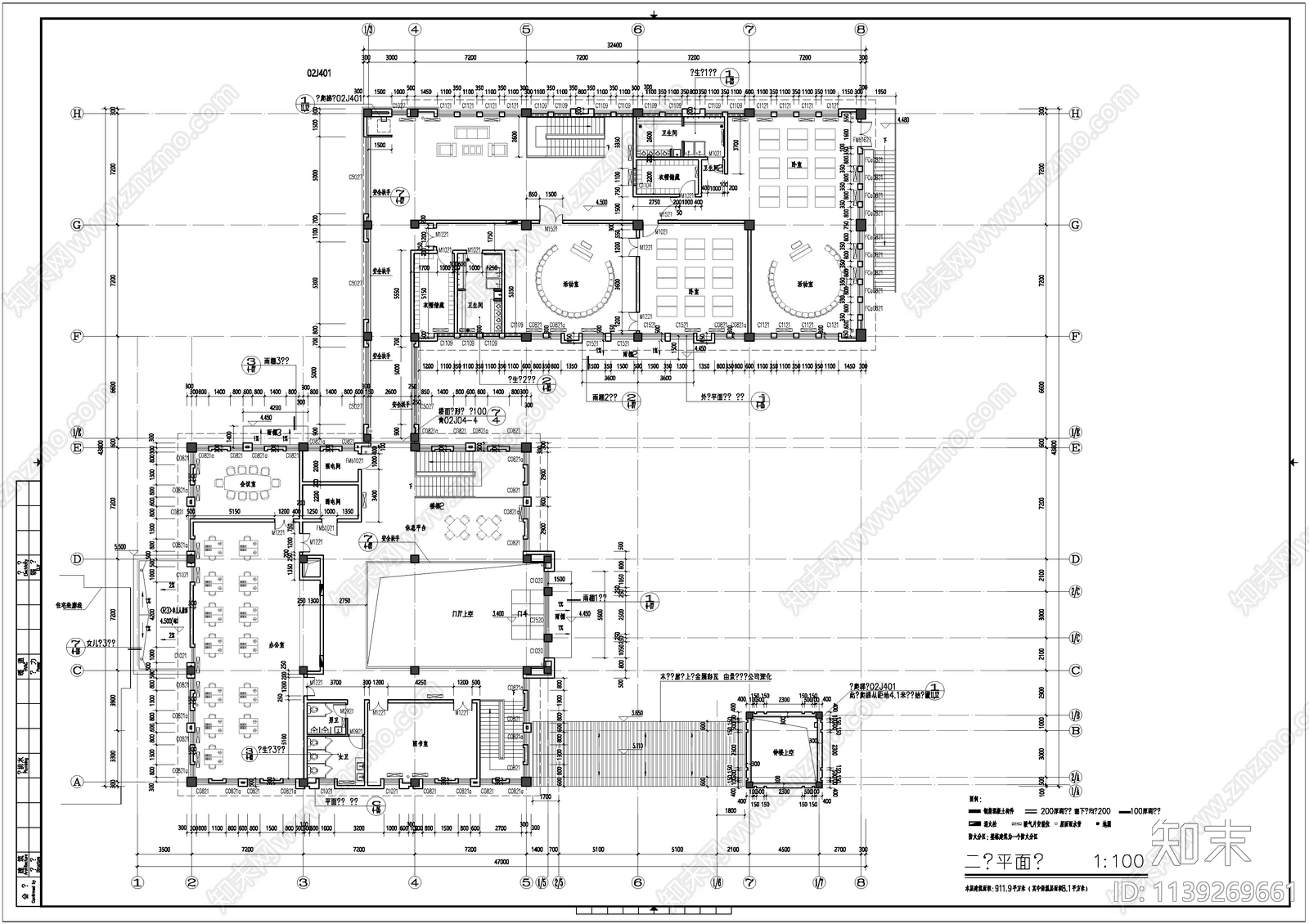 幼儿园建筑cad施工图下载【ID:1139269661】