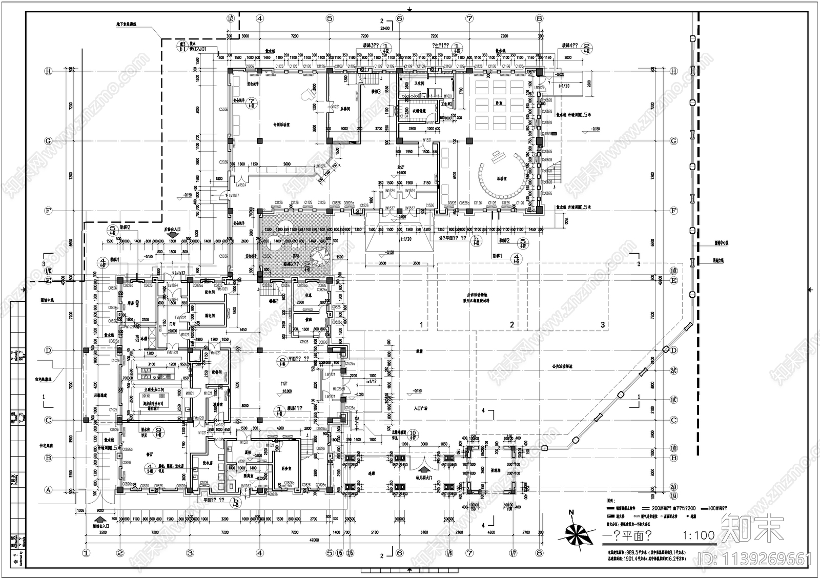 幼儿园建筑cad施工图下载【ID:1139269661】