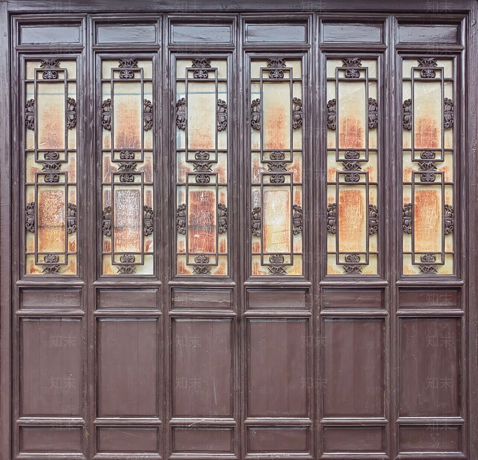 中式复古木门贴图下载【ID:1139292178】