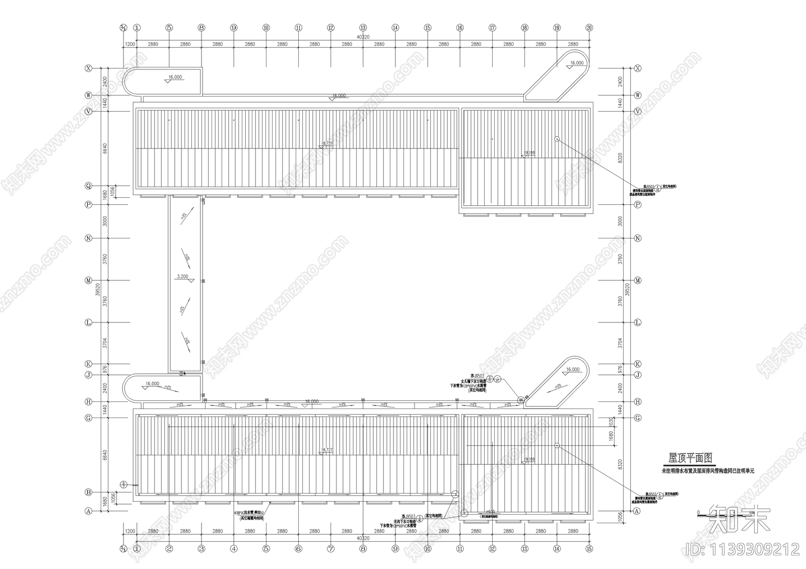 学生宿舍建筑cad施工图下载【ID:1139309212】