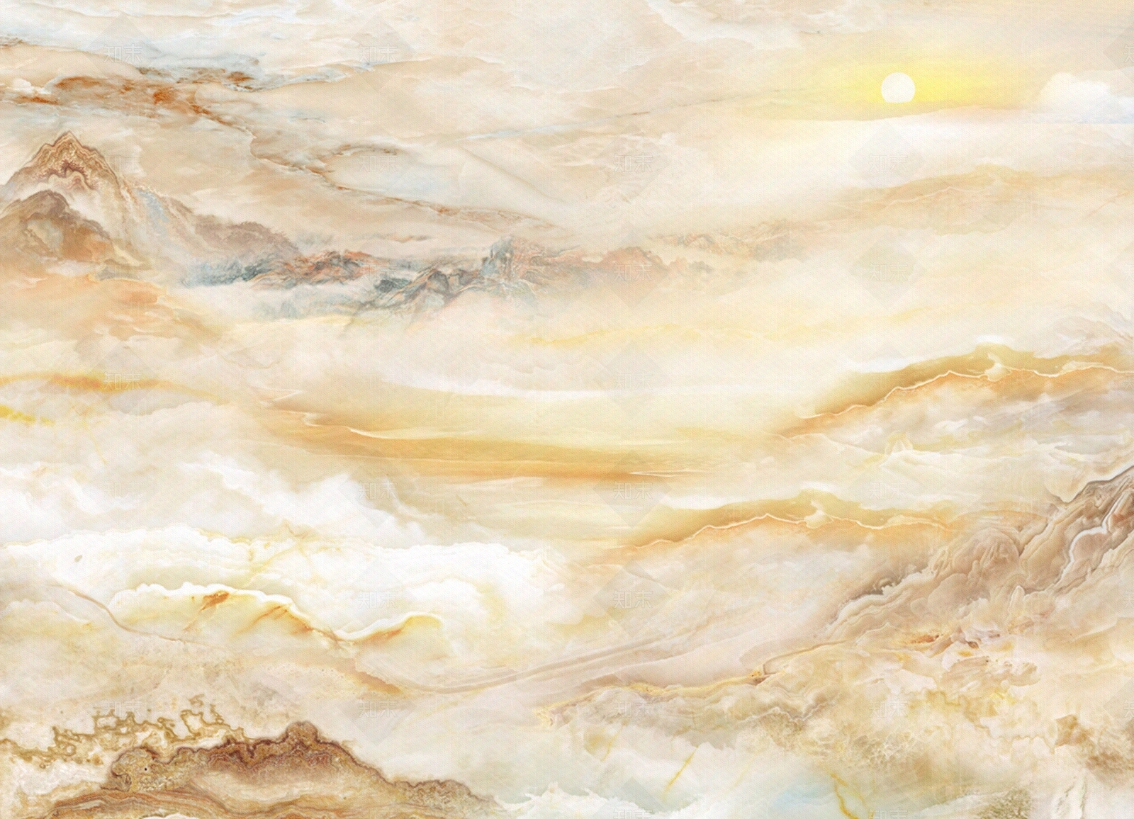 黄色玉石大理石背景墙贴图下载【ID:1139310256】