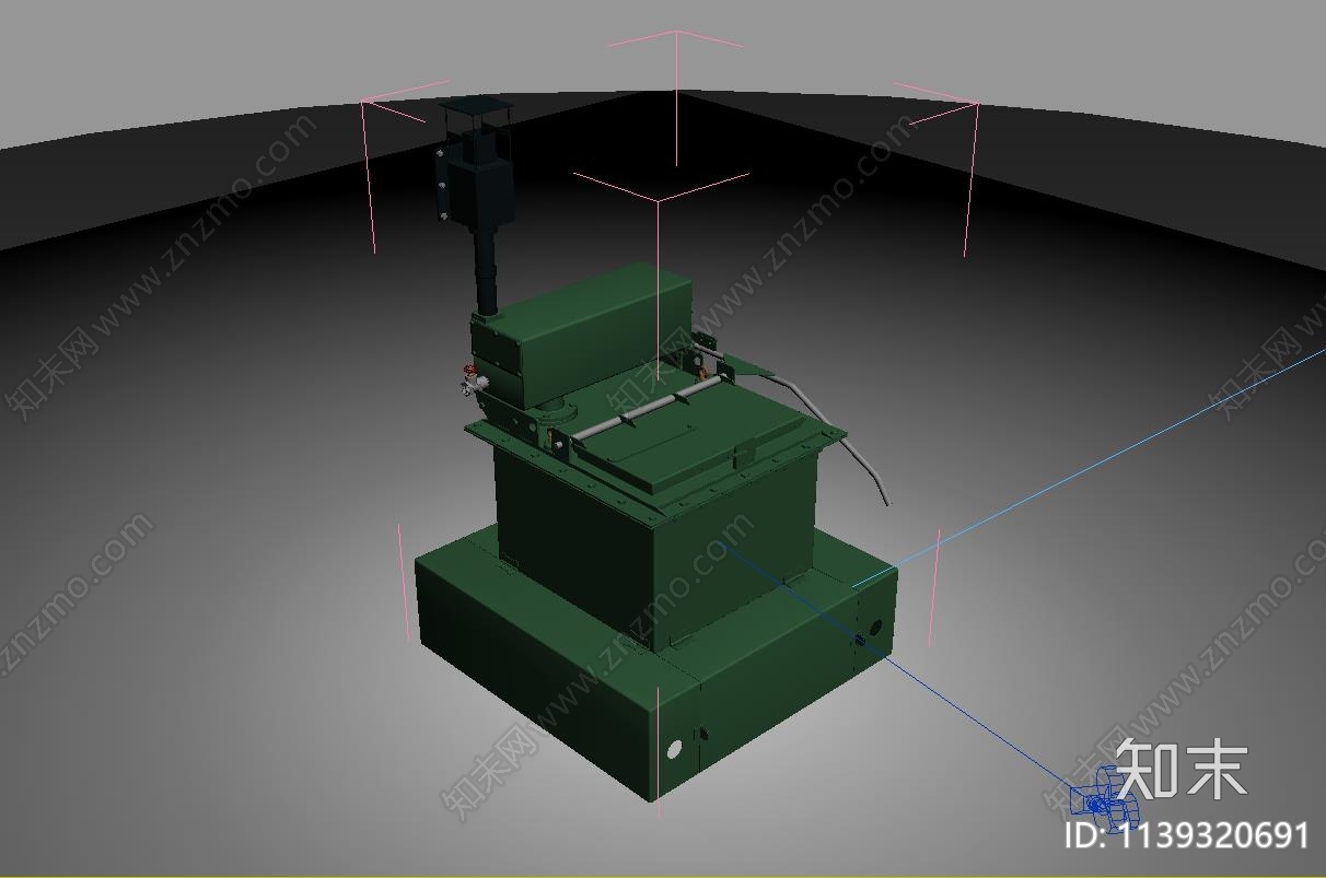 焚烧炉3D模型下载【ID:1139320691】