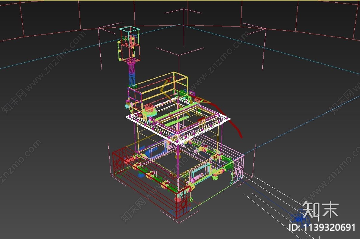 焚烧炉3D模型下载【ID:1139320691】