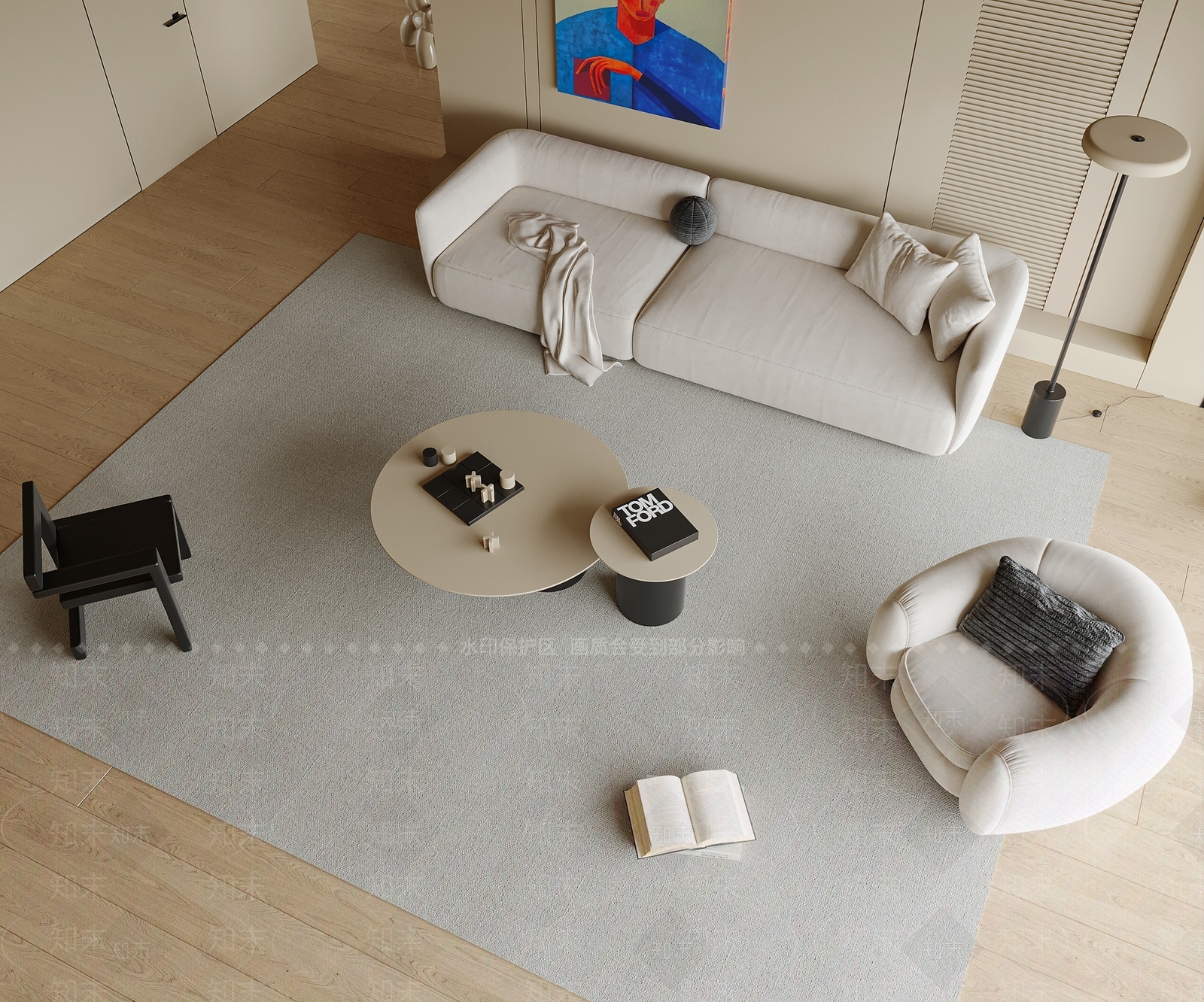 书籍组合3D模型下载【ID:1206201478】