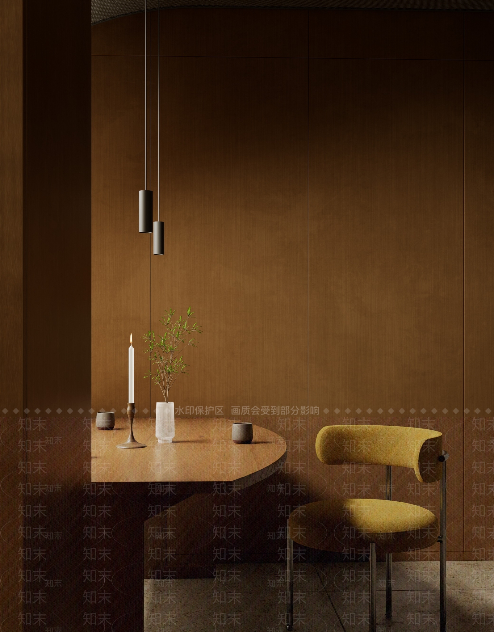 现代西餐厅SU模型下载【ID:1139328873】