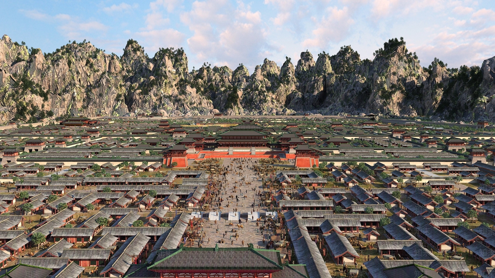 中式古建3D模型下载【ID:1139329071】_知末3d模型网