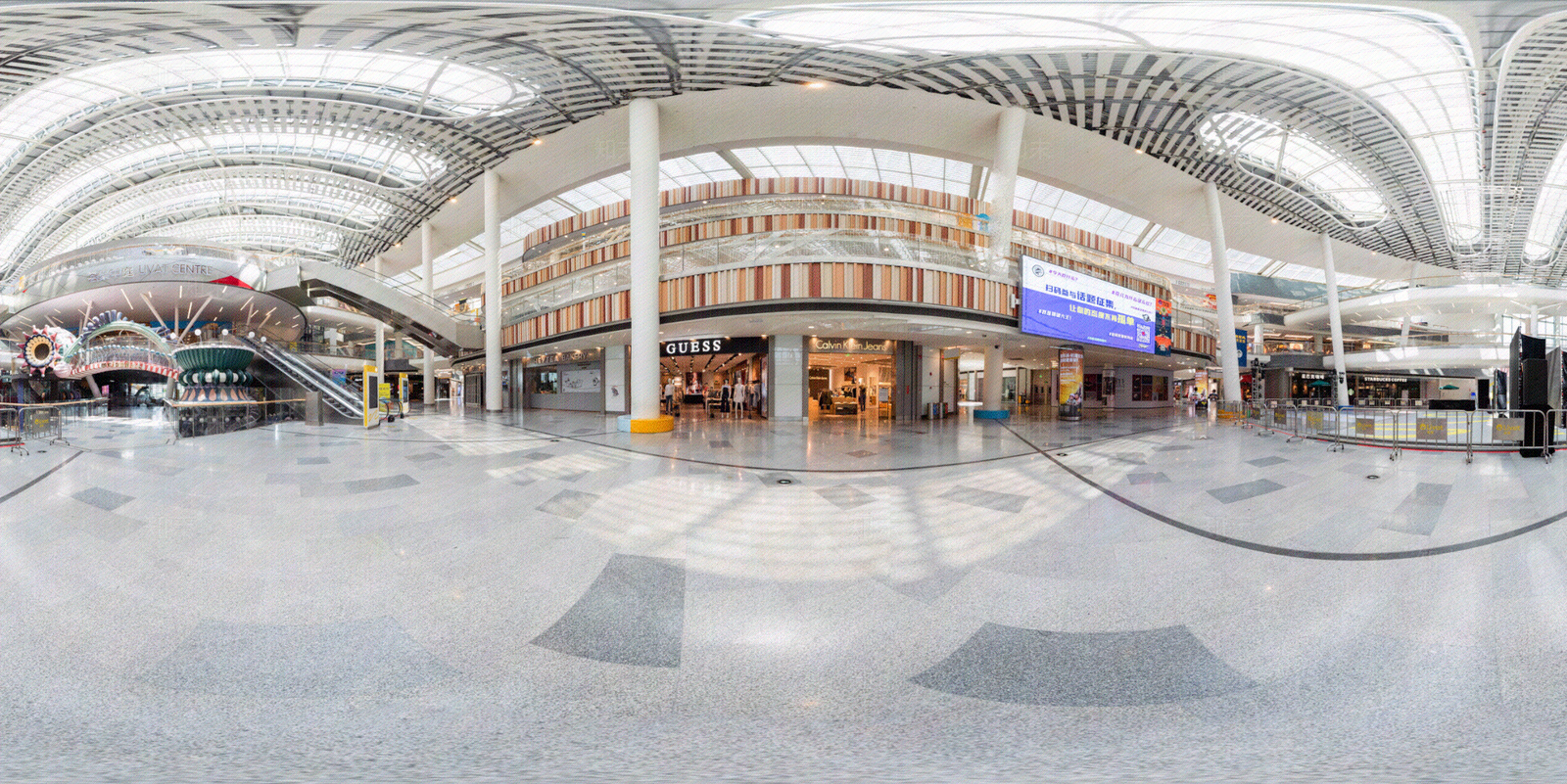 HDR商场购物广场全景图贴图下载【ID:1143169586】